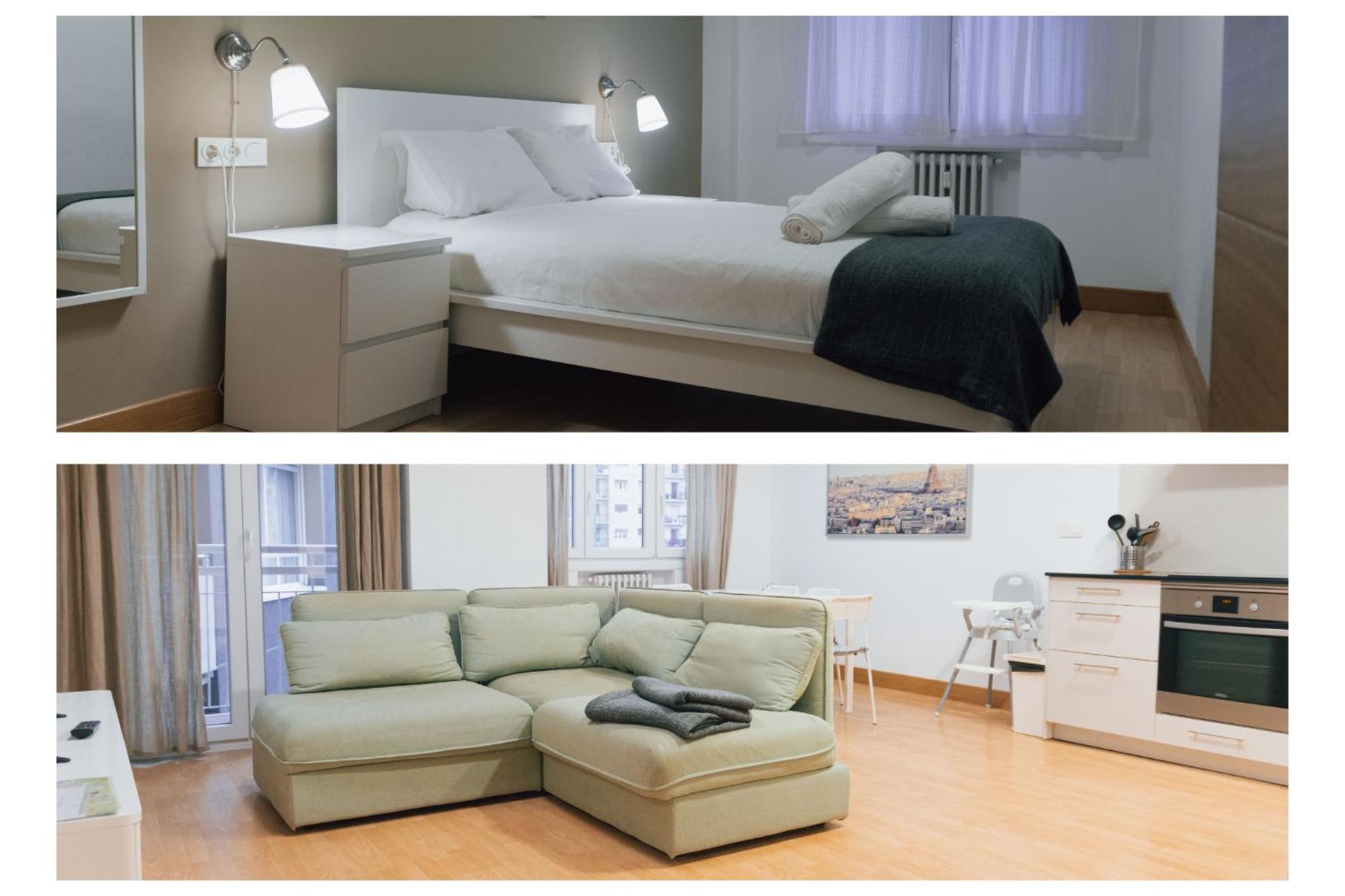 Apartamento Familiar Reformado En Amara, Estadio Anoeta, Donostia-סן סבסטיאן מראה חיצוני תמונה